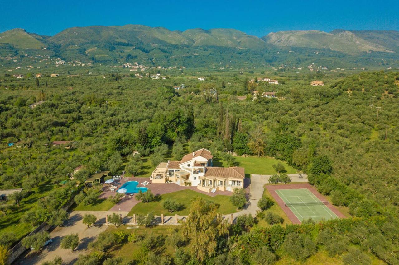 Astarte Villas - Istar Villa With Tennis Court Makhairádhon Exteriér fotografie