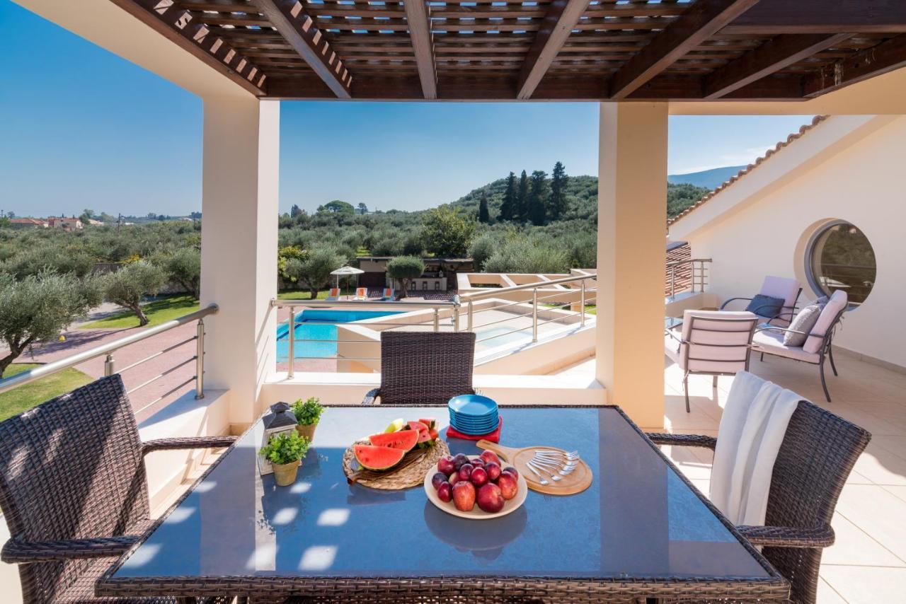 Astarte Villas - Istar Villa With Tennis Court Makhairádhon Exteriér fotografie