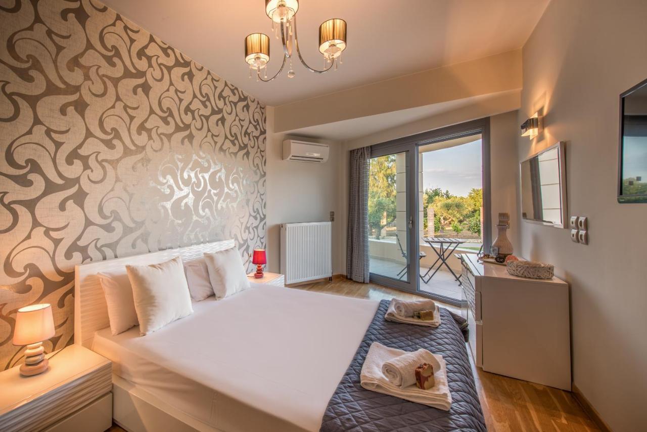 Astarte Villas - Istar Villa With Tennis Court Makhairádhon Exteriér fotografie