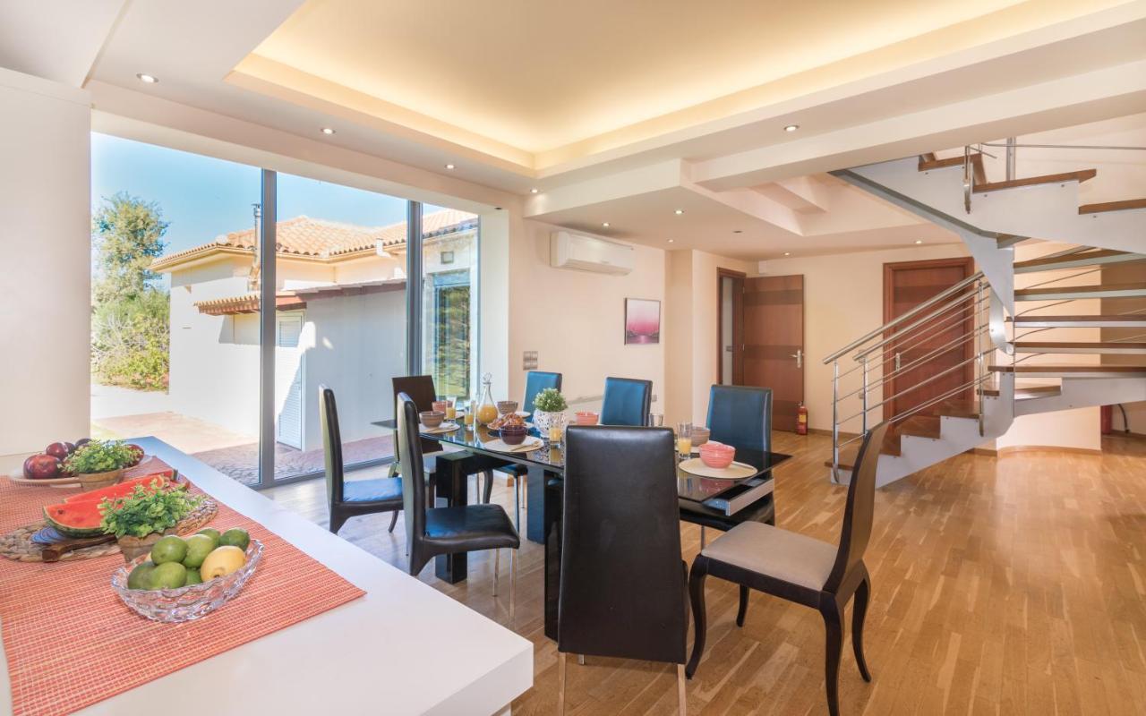 Astarte Villas - Istar Villa With Tennis Court Makhairádhon Exteriér fotografie