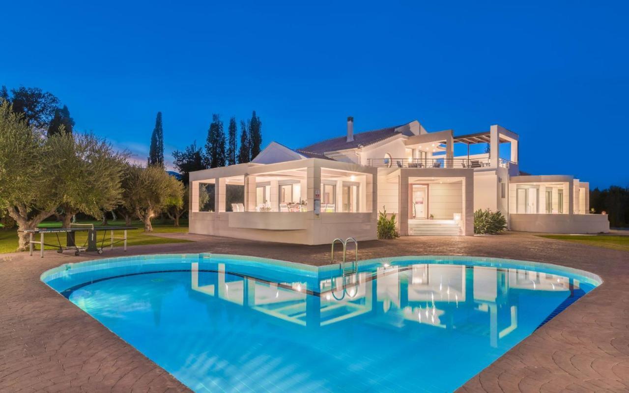 Astarte Villas - Istar Villa With Tennis Court Makhairádhon Exteriér fotografie