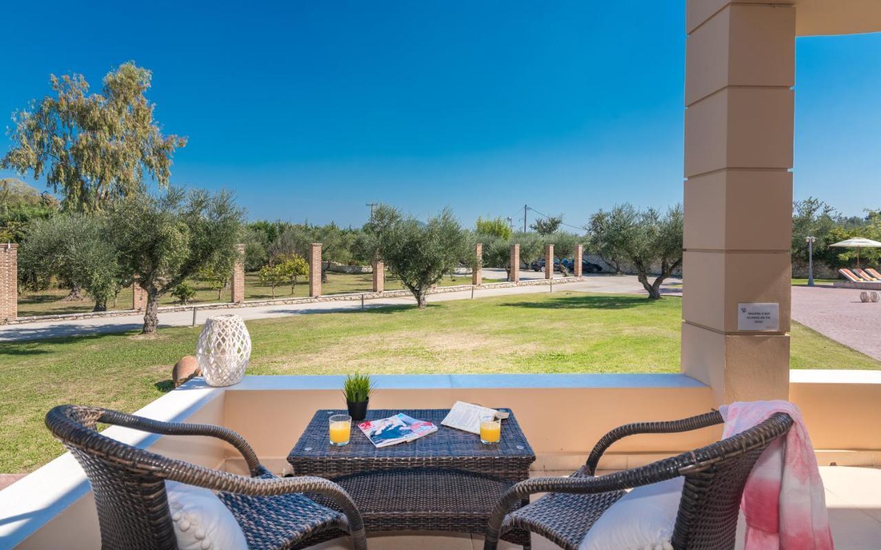 Astarte Villas - Istar Villa With Tennis Court Makhairádhon Exteriér fotografie