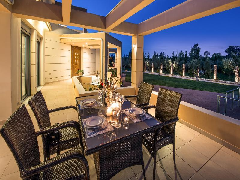 Astarte Villas - Istar Villa With Tennis Court Makhairádhon Exteriér fotografie