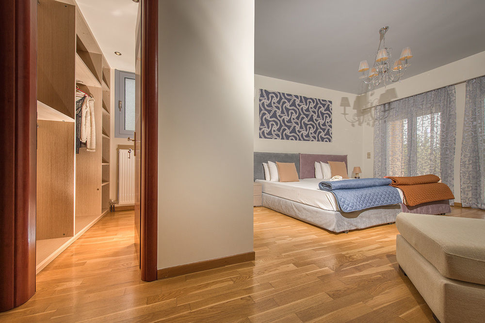 Astarte Villas - Istar Villa With Tennis Court Makhairádhon Exteriér fotografie